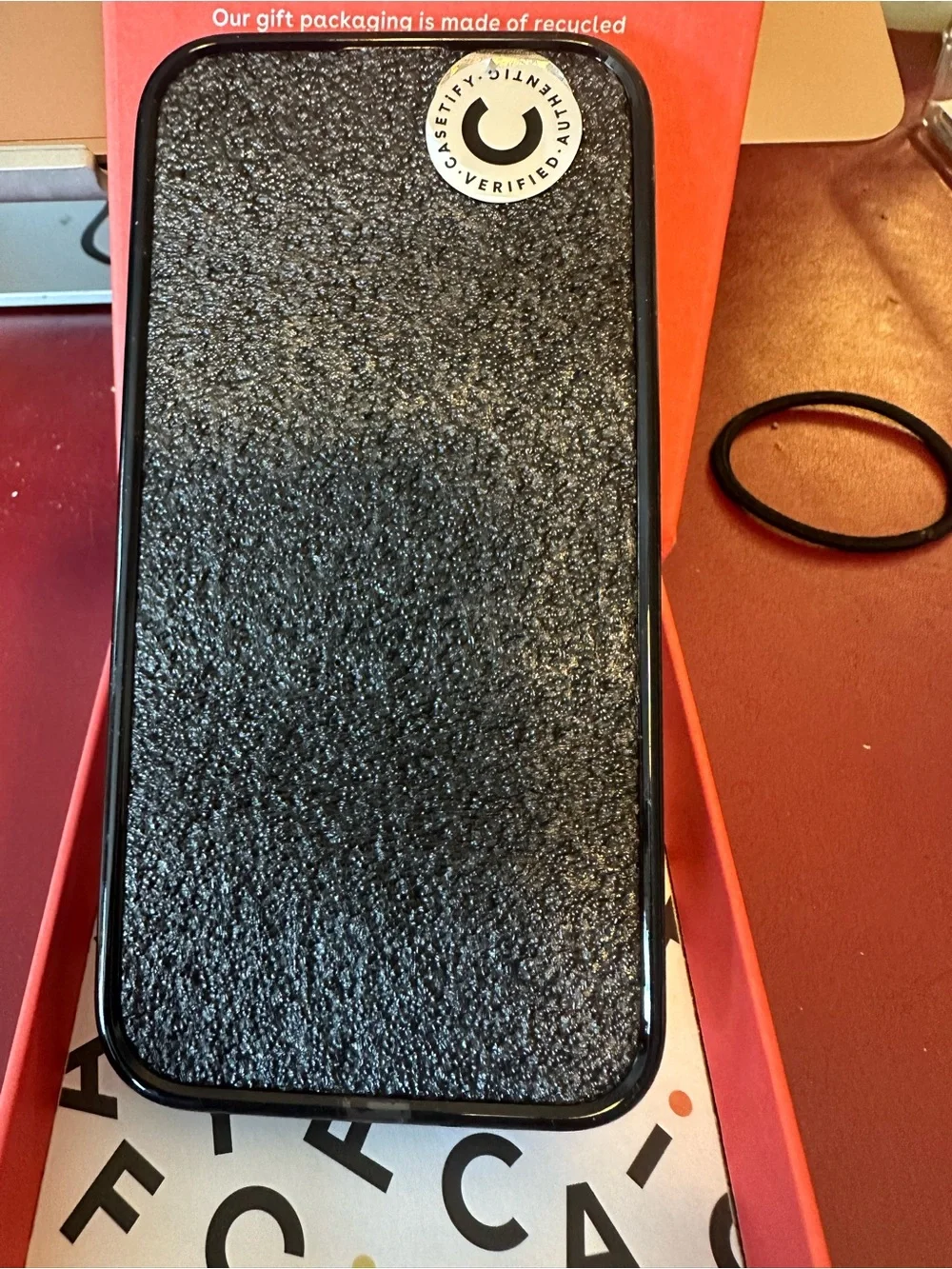 Casetify nwt box iPhone cover heart leopard $115